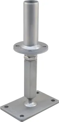 Image de Support de poteau Pitzl type 10930.1100 - Support de poutre droit/gauche, acier revêtu de ZiNiP