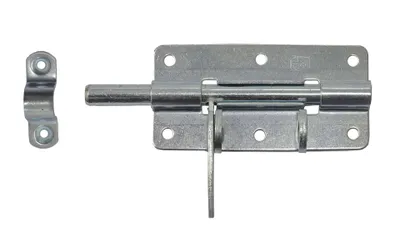 Obrázok produktu pre Grendelriegel, pozinkovaný - 100 x 60 mm
