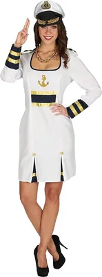 Produktbild von Kapitänin Kostümkleid Größe: 32-34