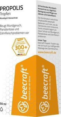 Immagine prodotto di Beecraft Gocce di Propoli Colluttorio Concentrato 50 ml