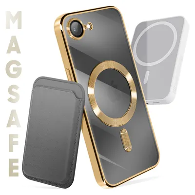 A close-up of a phone case and accessories.