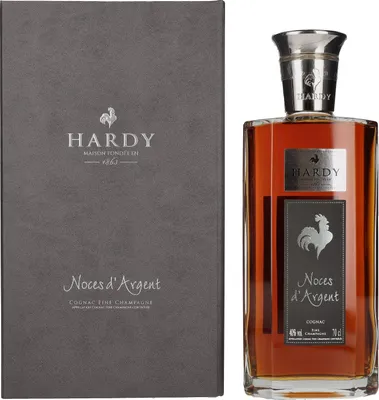 Produktbild von Hardy Cognac Noces d'Argent 40% Vol. 0,7l in Geschenkbox