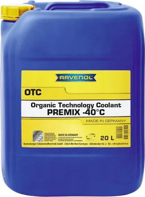 Produktbild von RAVENOL OTC Premix Protect Kühlmittel Kühlerfrostschutz 20L Violett Antifreeze Fertigmischung G12+