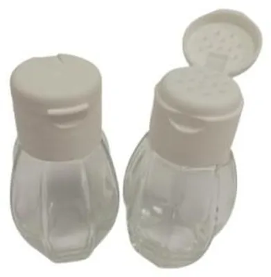 Image de FACKELMANN Ersatzglas 2-tlg. Salz, Pfeffer, Höhe: 75 mm