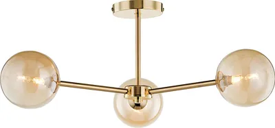Produktbild von home24 Deckenleuchte - Metall - 3-flammig