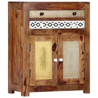 Immagine prodotto di vidaXL Mobile laterale 60 x 30 x 75 cm in legno massiccio
