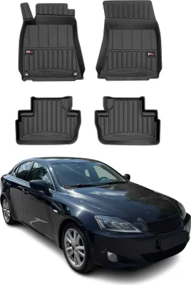 Immagine prodotto di 2006-2013 Lexus IS tappetini TPE nero 4 pz