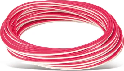 Produktbild von RAUTRONIC Zwillingslitze, 2x 0,14 mm², rot/weiß, 10 m