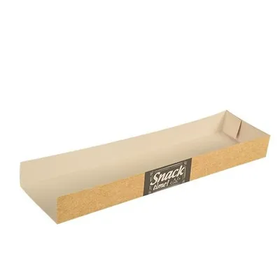 Produktbild von Papstar Snackschalen, Pappe "pure" 3 cm x 7,5 cm x 28,5 cm "Good Food" 15 x 50 Stück