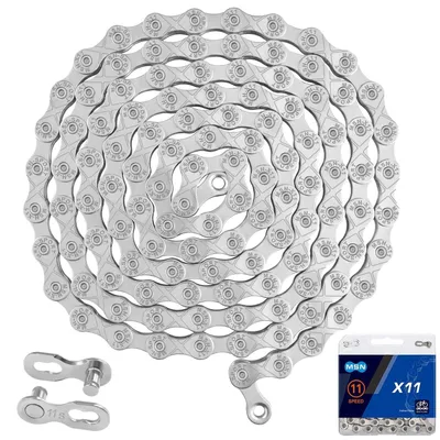 Productafbeelding van 11-Speed Fietsketting met 116 Schakels voor Racefietsen en Mountainbikes