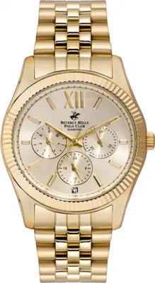 Produktbild von Damenarmbanduhr BEVERLY HILLS BP3082C.110 Goldmode als Geschenk.