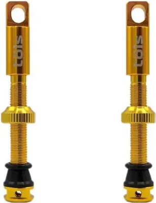 Imagen del producto de Válvulas Tols Tubeless, color dorado, 44 mm
