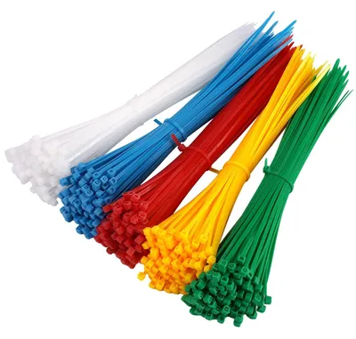 Obrázok produktu pre 500 kusov farebných sád káblových svoriek, 3 x 200 mm