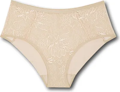 Produktbild von Triumph Damen-Slips, Vanille, Amourette Charm Maxi-Spitzenslip, Größe 36