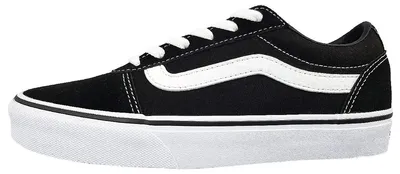 Produktbild von Vans VA3IUNIJU 41, Weiblich, Erwachsener, Modische Sneakers, Schwarz, Weiß, Einfarbig, Schnürverschluss