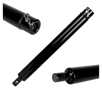 Produktbild von Erdbohrer Verlängerung 400 mm mit Sicherungsbolzen, Aufnahme-Durchmesser 20 mm, Verlängerung für Erdlochbohrer, Gartenbohrer, Kohlenstoffstahl