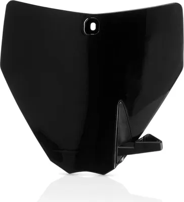 Image de ACERBIS plaque d'immatriculation avant noire pour HUSQVARNA