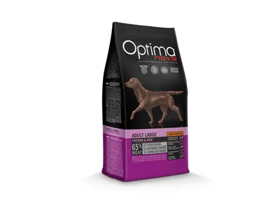 Produktbild von Optimanova Adult (Large) Hühnchen & Reis 12 kg / Hund