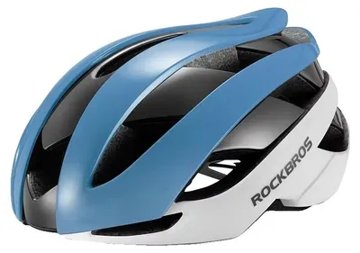 Zdjęcie produktu dla Kask rowerowy, ultralekki, amortyzujący wstrząsy, niebieski-a, rozmiar L (58–61 cm)-b