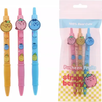 Produktbild von Pusheen A27 PURF6006 Stift 3 Stk.