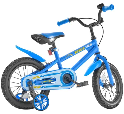 Obrázok produktu pre Detské bicykel SucceBuy, 14 palcov, v štýle BMX, vhodný pre deti s výškou 95-116 cm, vrátane pomocných kolies, ideálny pre deti vo veku 4 až 8 rokov, ktoré sa učia jazdiť na bicykli, modrej farby