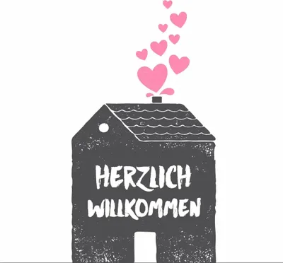 Produktbild von Servietten 33x33 cm - Herzlich Willkommen
