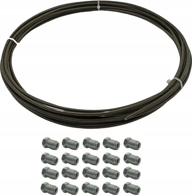 Obrázok produktu pre Oceľová rúrka pre brzdové potrubia: 10 m cievka + 20 koncoviek M10x1