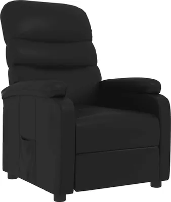 Produktbild von vidaXL Relaxsessel Schwarz Kunstleder