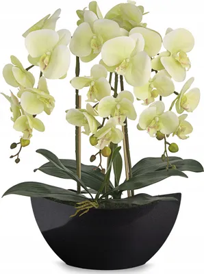 Produktbild von Blumengesteck Orchideengesteck Tischgesteck Tischdeko Orchidee Kunstblume Deko Blume Künstlich