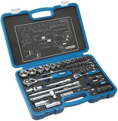 Obrázek produktu pro Sada nářadí Narex 1/4"-1/2", 61 dílů