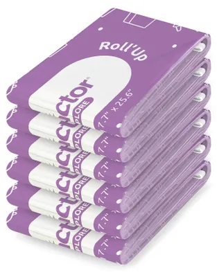 Image de COMPACTOR - Lot 6 sacs sous vide de voyage Roll-up - 45 x 0 x H.65 cm - Violet