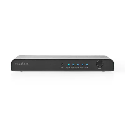 Zdjęcie produktu dla Nedis VSWI3475AT, HDMI, Metal, Antracyt, 60 Hz, 600 MHz, 1 m