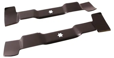 Produktbild von Messer-Set passend CubCadet Gartenland WOLF-Garten 74205255/-56 Rasenmäher 49 cm