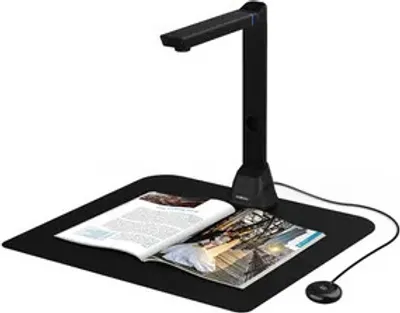 Produktbild von Viisan VK16 Dokumenten-und Buchscanner digitalisiert A3-Vorlage blitzschnell. 16MP Sensor. Buch-Doppelseiten Glätten & Aufteilen. Auto-Scannen. OCR Texterkennung. Twain. Visualizer Windows & Mac