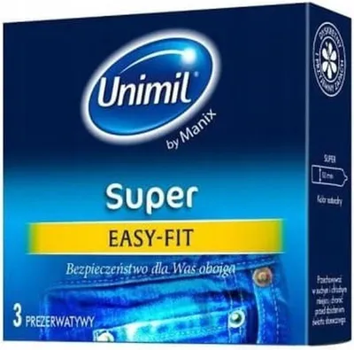 Immagine prodotto di Preservativi in lattice Unimil Super Comfort e Safety, 3 pezzi