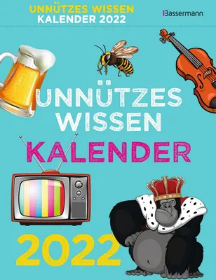 Productafbeelding van Unnützes Wissen Kalender 2022. Der beliebte, aber überflüssige Tagesabreißkalender