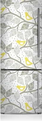Produktbild von Dekoration Kühlschrank Aufkleber Magnete Küche Kühlschrankmagnete 70x190 cm - Vögel.