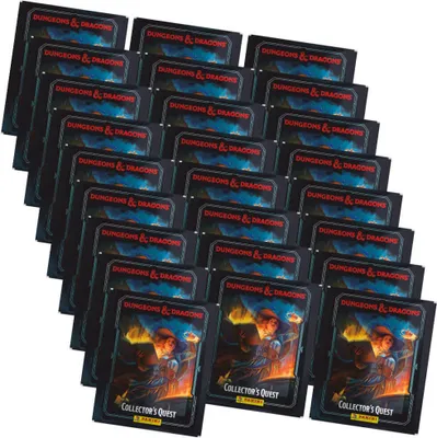 Produktbild von Panini Dungeons & Dragons Sticker - Collectors Quest Sammelsticker (2025) - 25 Tüten