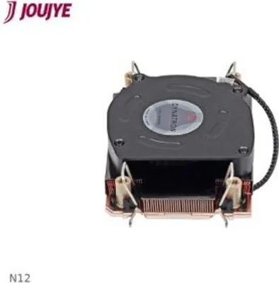 Produktbild von DYNATRON N12 Intel CPU Kuehler 1U LGA4189-4-5 P4-P5 od P+ Kuehlkoerper Kupfer mit Vapour Chamber aktiv mit PWM und bis zu 205W TDP (A 2739)