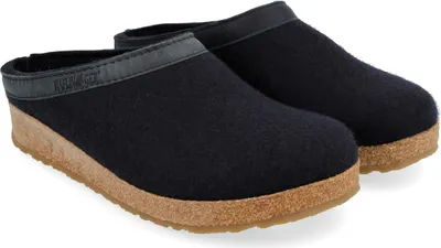 Obrázek produktu pro Haflinger dámské pánské pantofle vlněné Grizzly Torben 713001, velikost:48 EU, barva:Blue