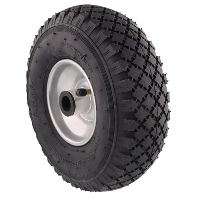 Produktbild von WAGNER Sackkarrenrad LUFTBEREIFT - Ø Rad 260 x 80 mm, Achsloch 20 mm, Stahlfelge, Tragkraft 150 kg - 04926001