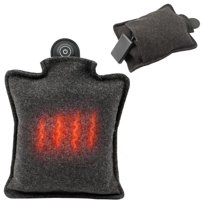 Produktbild von Addliving Elektrische Wärmflasche kabellos mit Powerbank Infrarot Filzoptik, KI-generiertes Bild