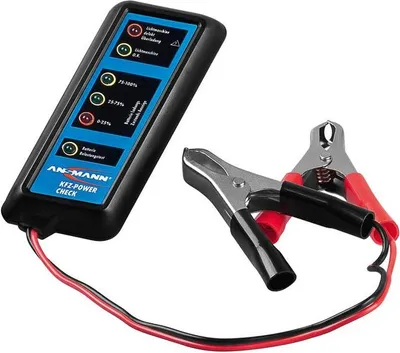 Obrázok produktu pre Ansmann Vehicle power check, Ochrana proti prepätiu, Čierna