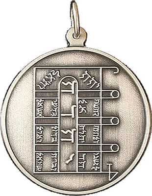 Produktbild von Mondamulett Schmuck Anhänger 925er Silber - Mond - Durchmesser: 30mm