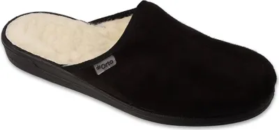 Produktbild von Herrenhausschuhe mit Schafwollfutter, Befado Dr. Orto 000M327, schwarz
