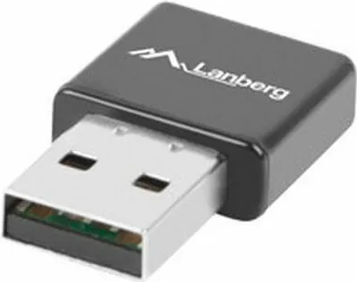 Zdjęcie produktu dla Lanberg NC-0300-WI, Bezprzewodowy, USB, 2400 Mbit/s, Czarny