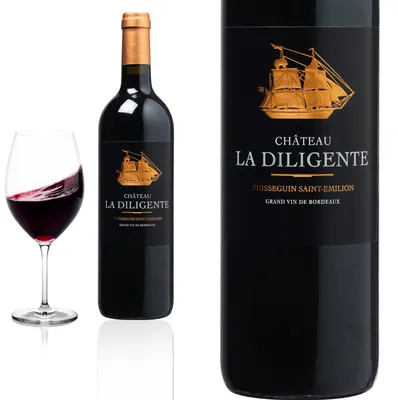 Produktbild von 2015 Puisseguin Saint-Emilion von Château la Diligente - Rotwein