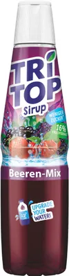 Image de Sirop pour boissons Tri Top Mélange de baies 600ml - Goût fruité (paquet de 1)
