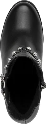 Produktbild von MARCO TOZZI Damen Chelsea Stiefelette mit Perlen 2-25425-45, Größe:37 EU, Farbe:Schwarz