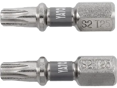 Immagine prodotto di Inserti TORX T25, 25 mm, set da 2 pezzi, acciaio S2